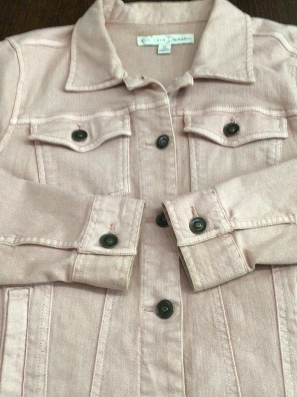 EST. 1946 Denim light pink jacket. Size M excellent shape - Picture 4 of 6